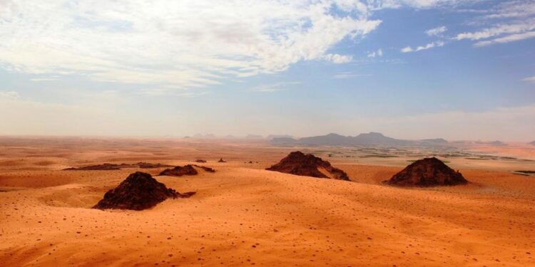 A Prehistoric Drew Early Humans from Africa shows Arabian Peninsula Once Alive