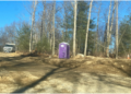 A1 Portable Toilet delivers portable toilets to a new construction job site in Tolland Connecticut!
