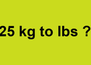25 kg to lbs – 25 Kilograms to Pounds