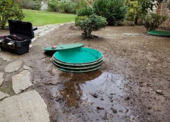 septic tank installation