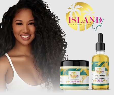 Actress Christina Cooper launches new ‘ISLAND GAL’ curly hair care line
